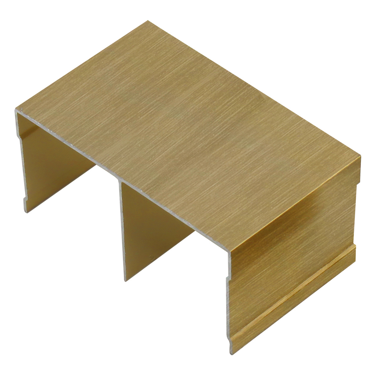 Трек верхний, Золото браш, 2500 мм