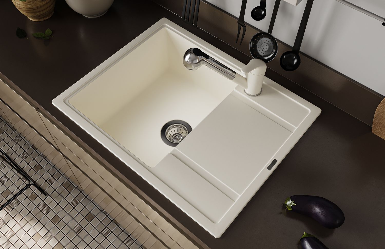  Мойка "Липси" 650, жасмин FS