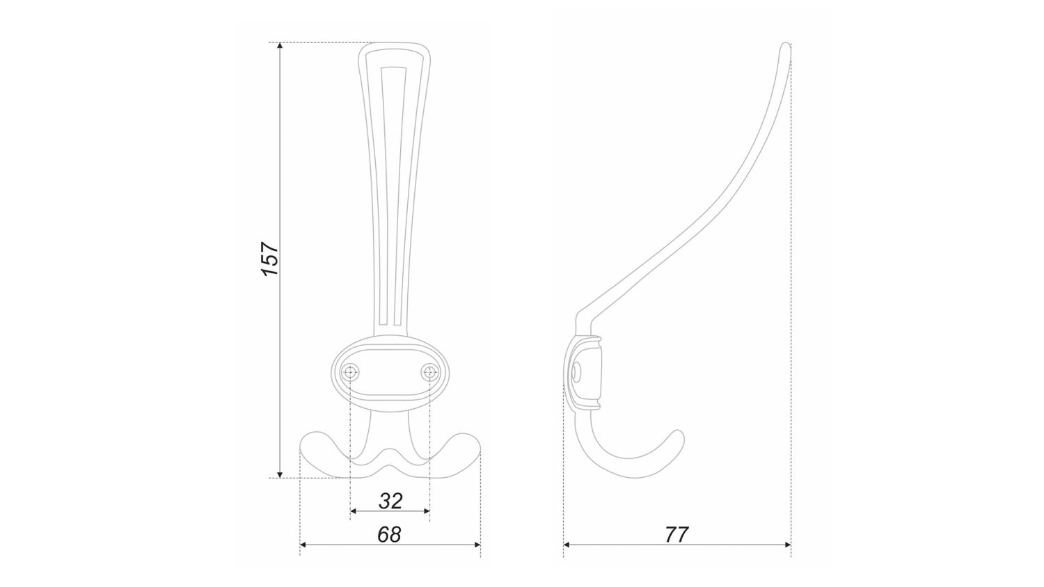 крючок K306AB.2 (25)