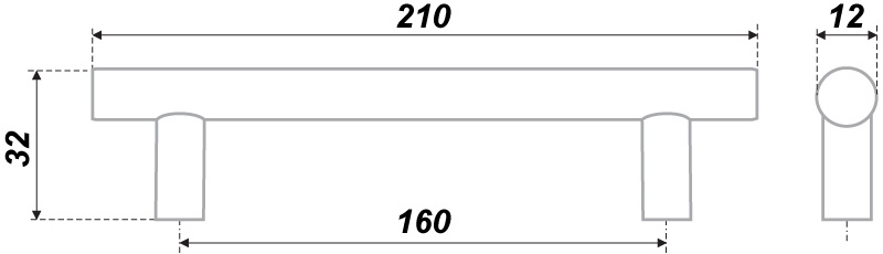 ручка RR002BN.5/160 (20)