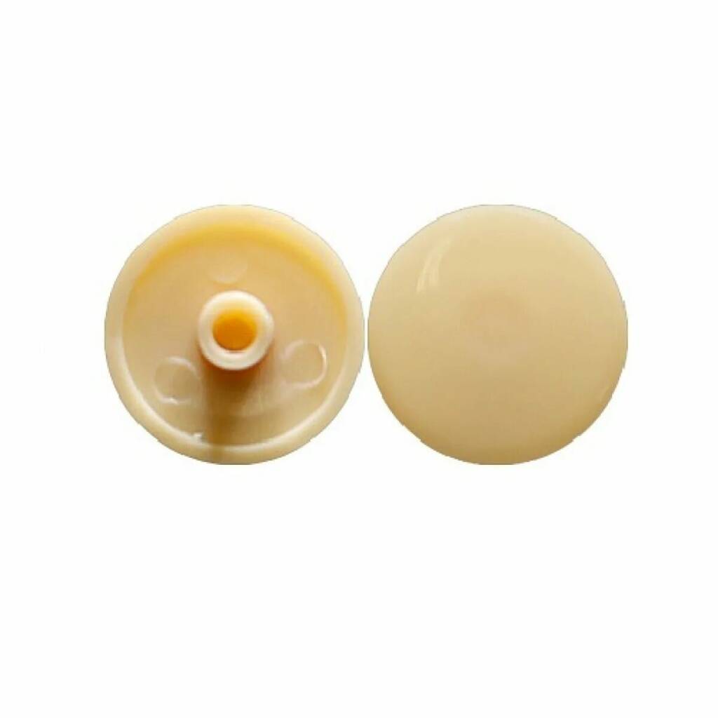 Заглушка п/эксцентрик пласт., D18, светло-бежевая