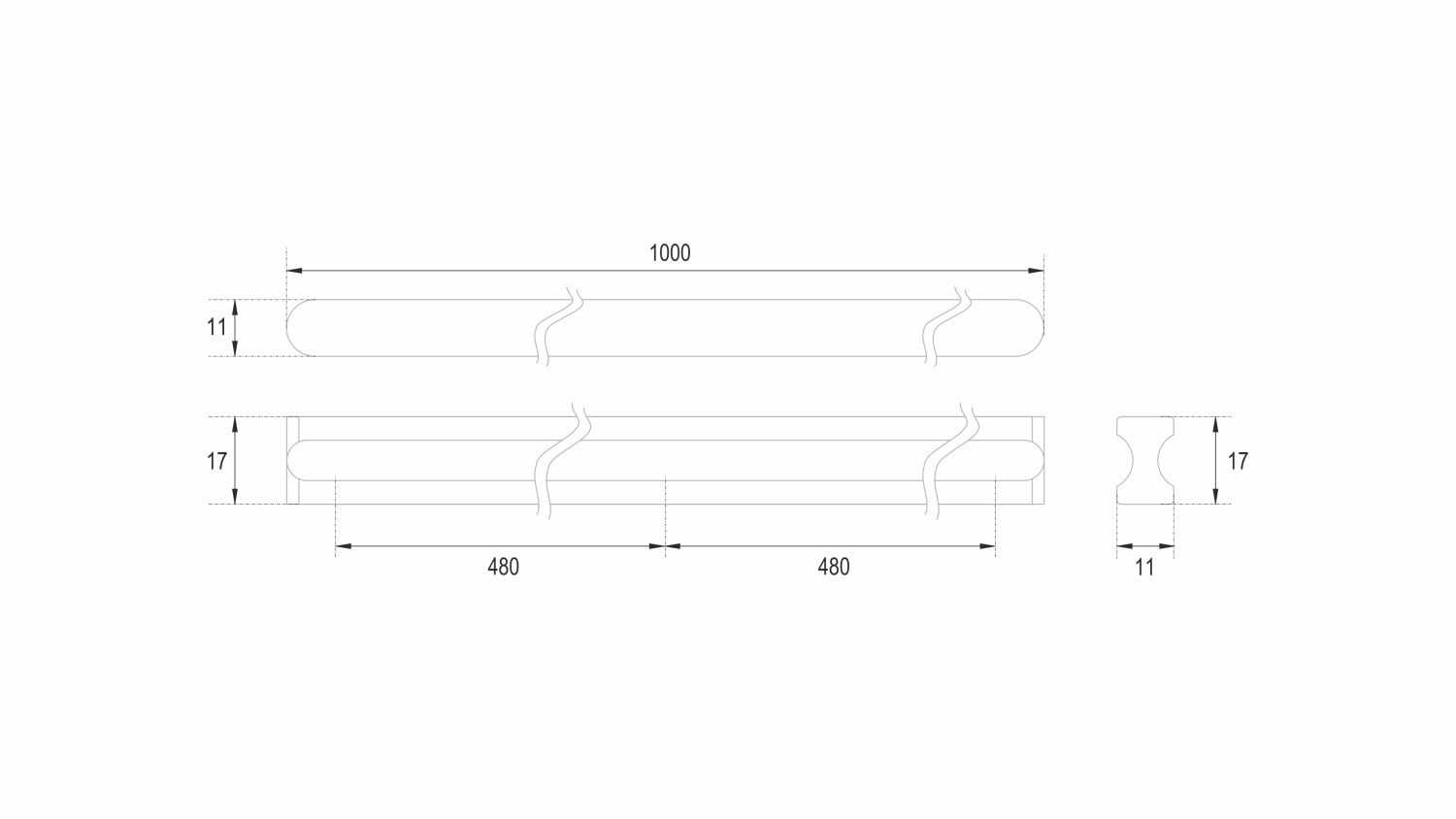 ручка RS065W.4/960 VOLNA (5)