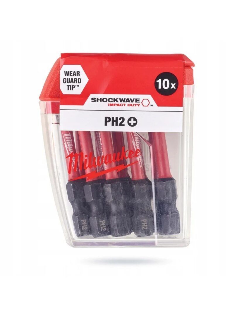 Бита Milwaukee Shockwave PH2 50 мм 1 шт