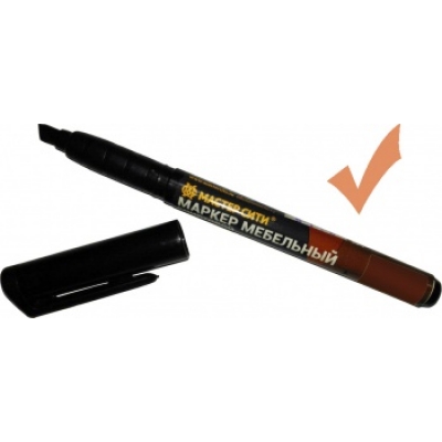 Маркер мебельный дуб светлый