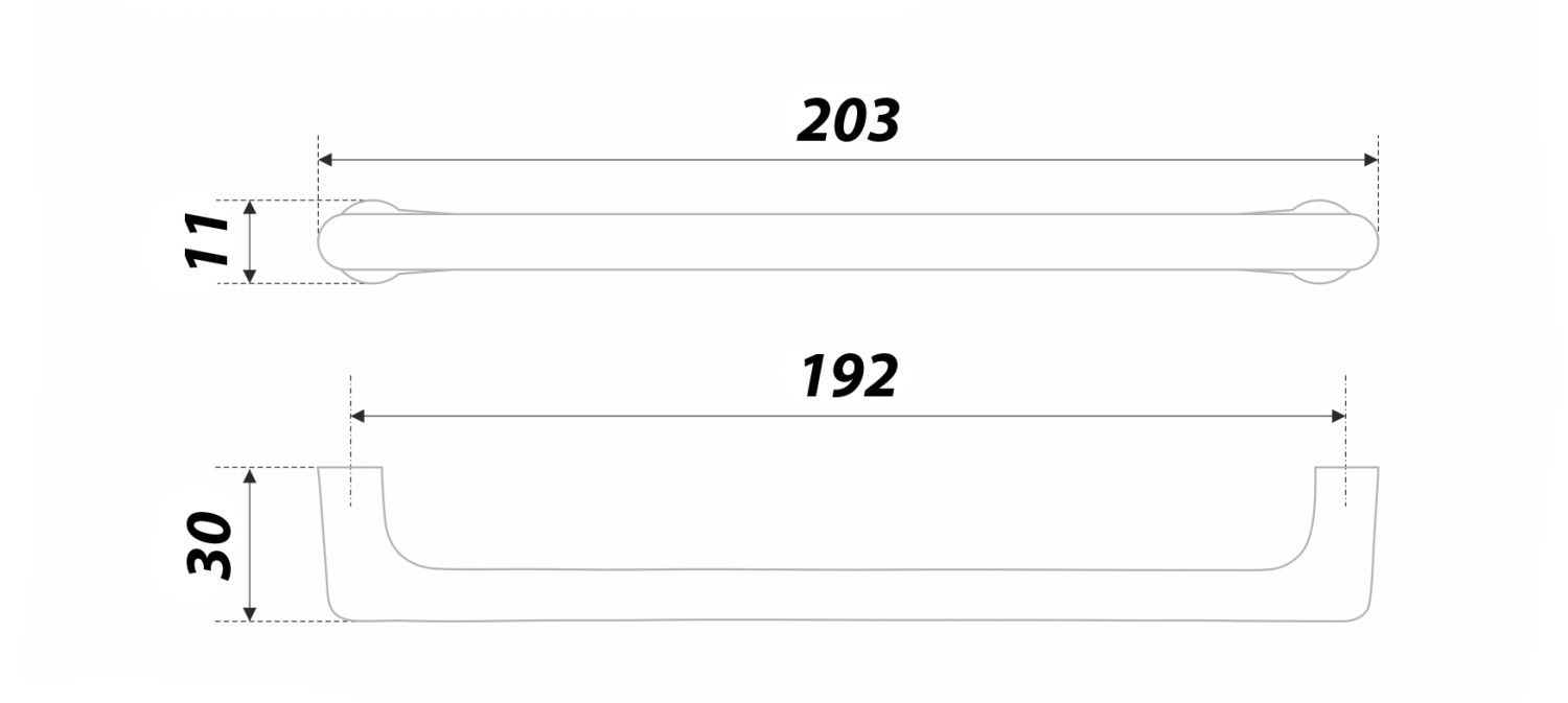 ручка RS290BN.4/192 OLAV (20)