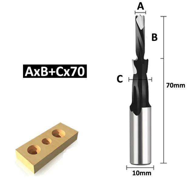 Сверло глухое D 06*15+10*70 mm R