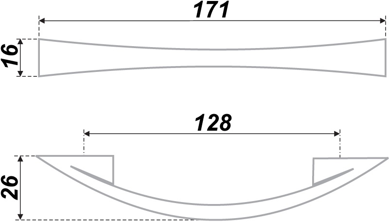 ручка RS005SC.4/128 (25)