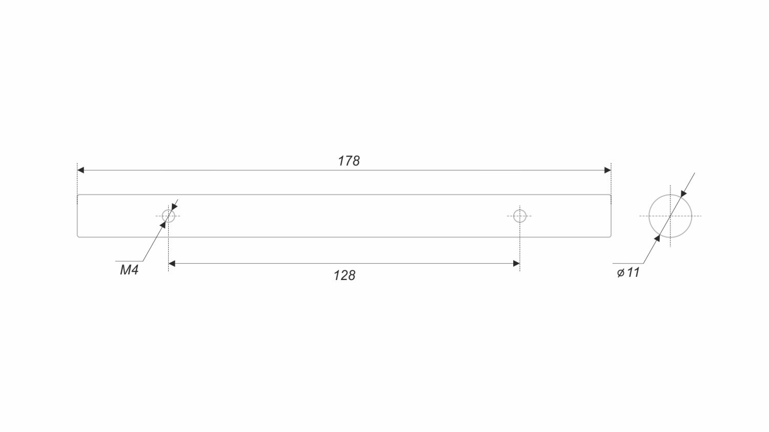 Пруток AL LINE PR003MBSG.1/128 (35)