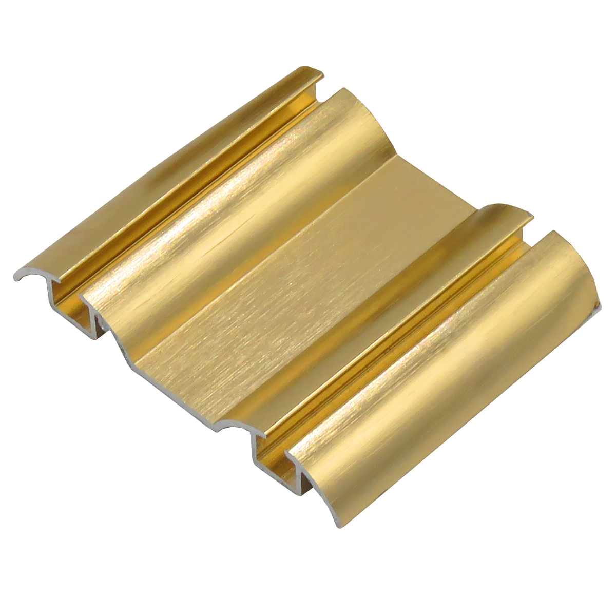 Трек нижний, Золото браш, 4500 мм