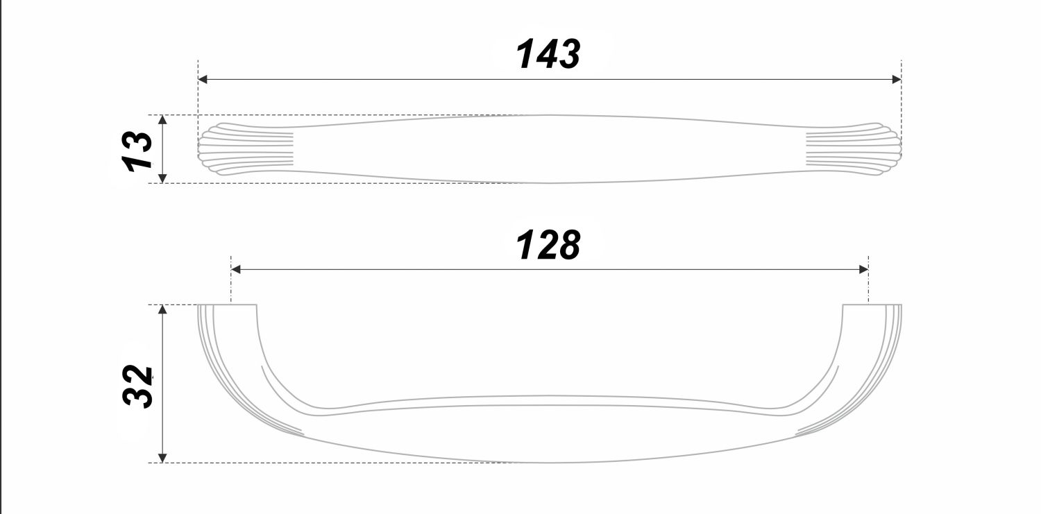 ручка RS198BAZ.4/128 MAGICA /ПОД ЗАКАЗ