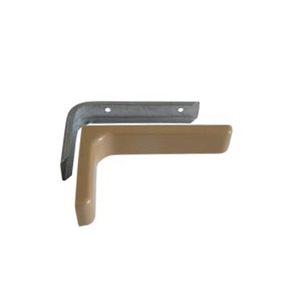 Полкодержатель с пласт. заглушкой (237х143х35) коричневый