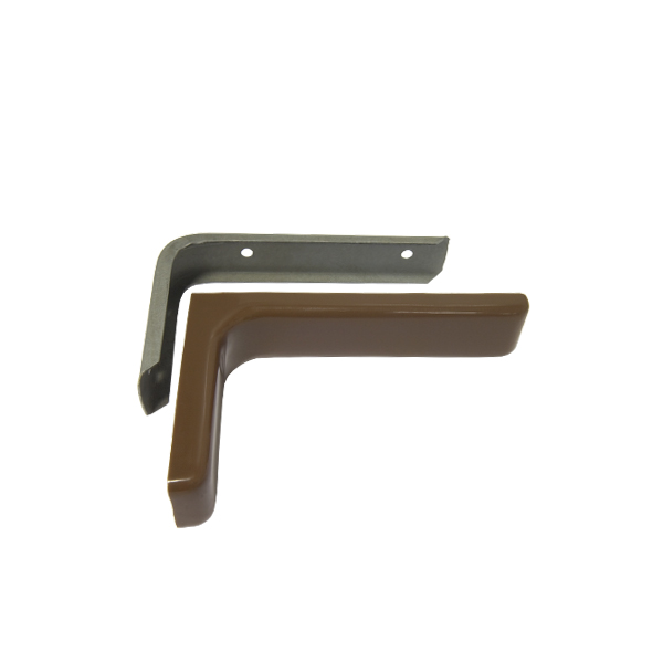 Полкодержатель с пласт. заглушкой (183х114х35) бежевый