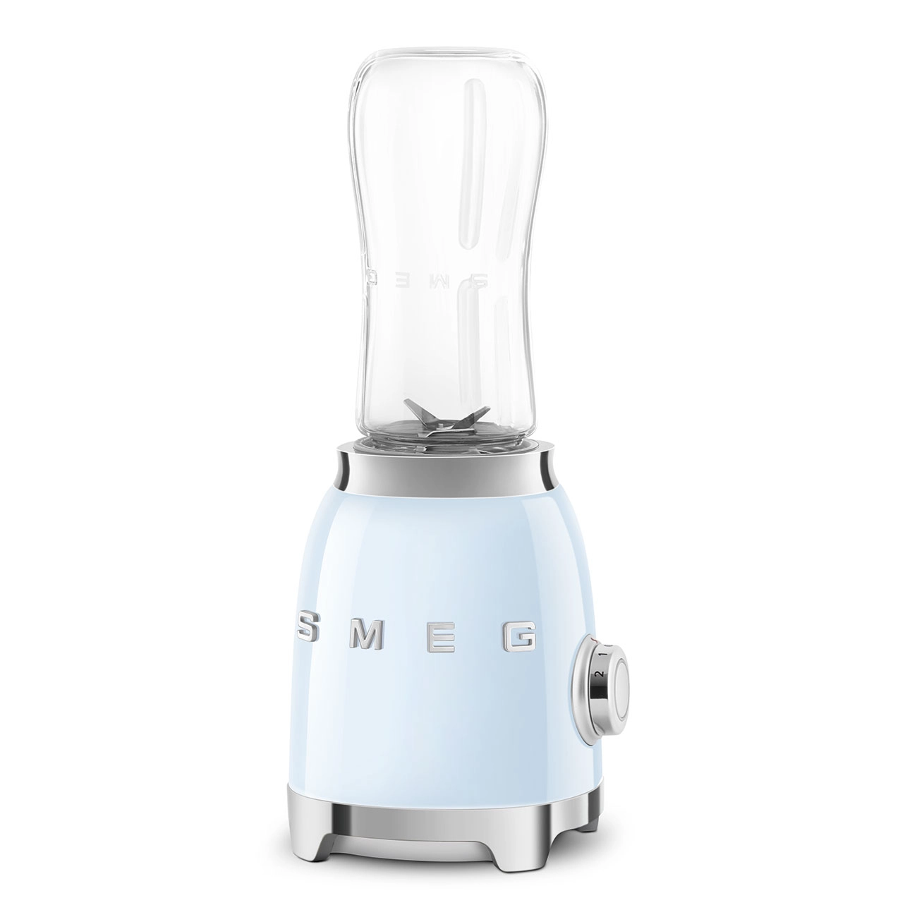 Мини блендер, SMEG PBF01PBEU, цвет пастельный голубой