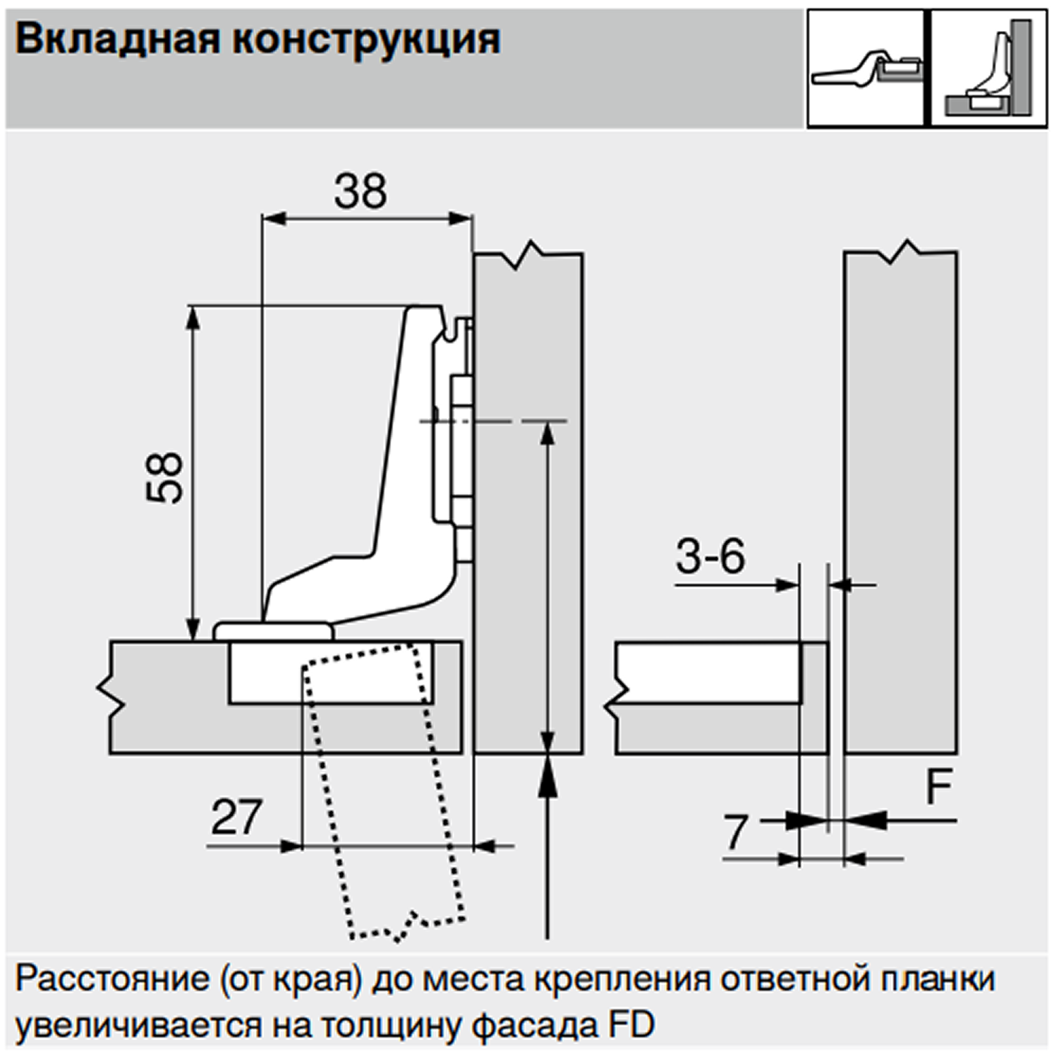 Петля Модуль вклад.(250) П/ЗАКАЗ