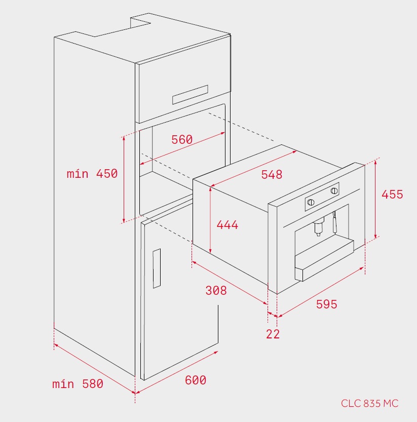 Кофемашина TEKA CLC 835 MC