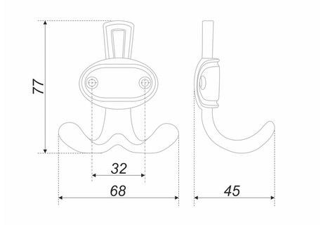 крючок K211AB.2 (20)