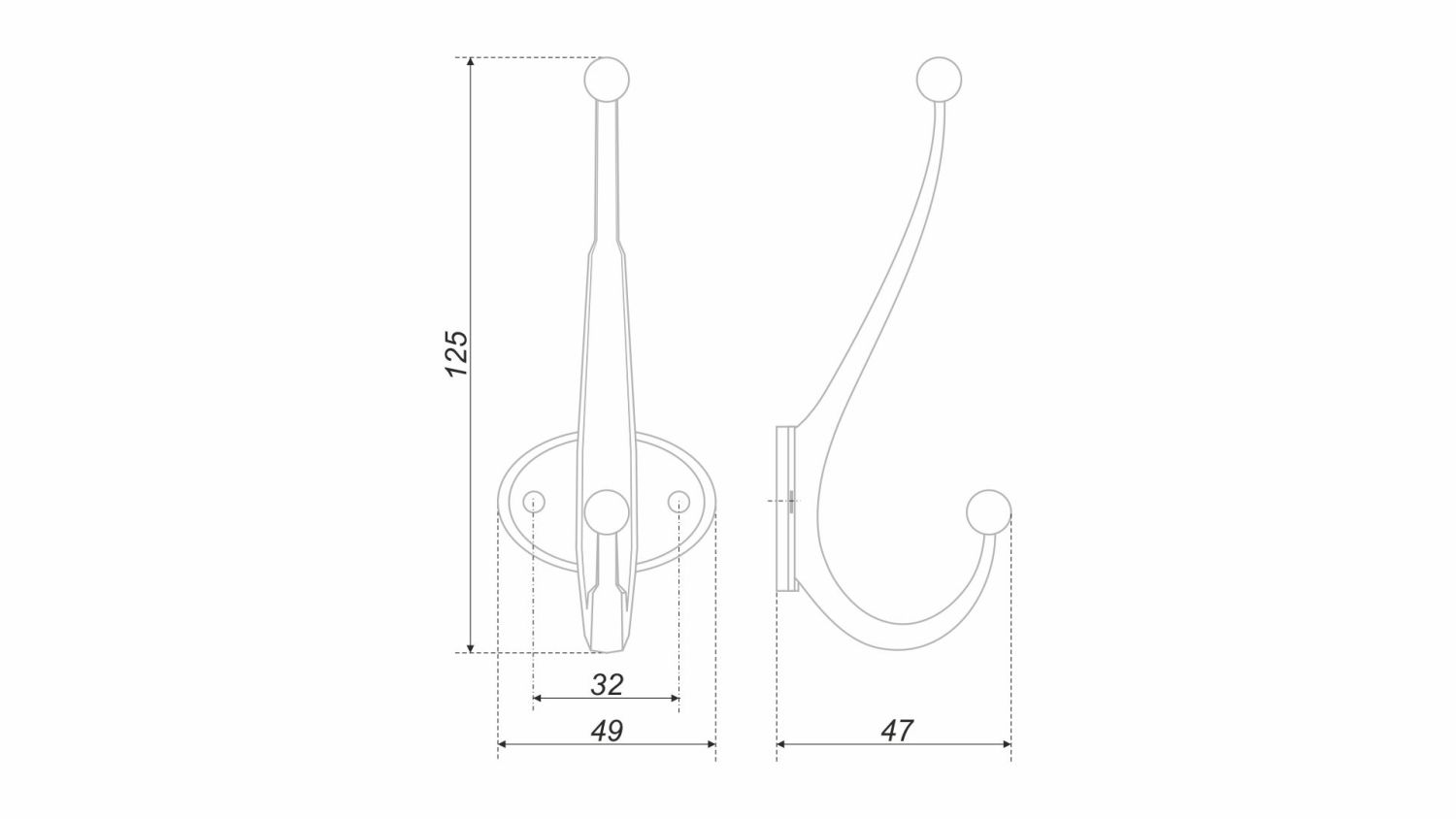 крючок K204.07MAB.6