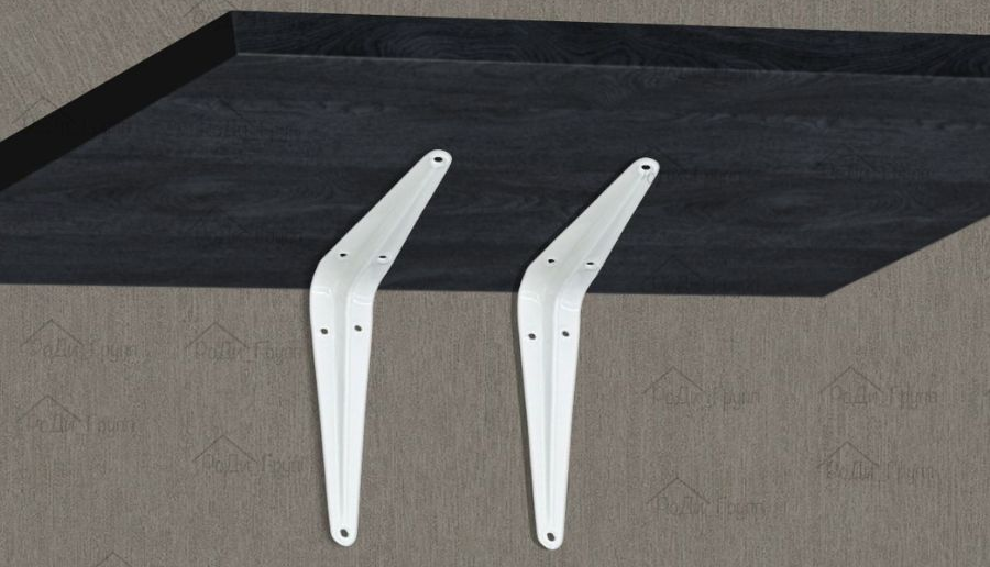 Полкодержатель "Консоль" 250*300 белый